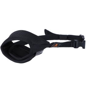 Mouth Cover To Prevent Eating Indiscriminately Large Labrador Dog (Option: Black-2XL)