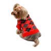 Argyle Turtleneck Sweater